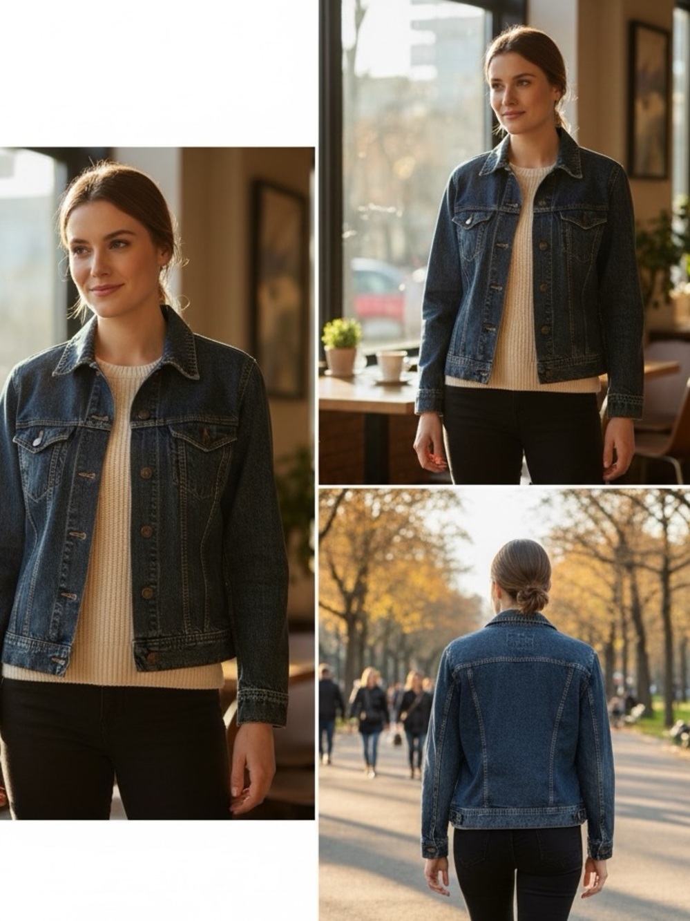 BLUE BAY JEAN COMPANY Denim Jean Jacket